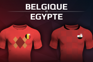 Belgique VS Egypte